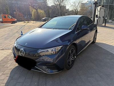 Gebraucht Mercedes EQE500 AMG 300 kW (408 PS) 2024 Blau Limousine