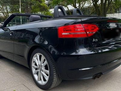 Begagnad Audi A3 Cabriolet S-Line 125 HK (91 kW) 2012 Svart Cab