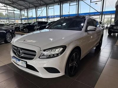 Brugt Mercedes C200 184 HK (135 kW) 2020 Hvid Stationcar