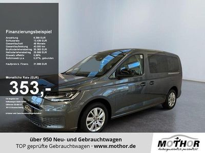 Indiumgrau Gebraucht 2021 VW Caddy Maxi Van / Kleinbus | 31.642 € (Teuer)