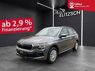 Graphitegrau metallic Gebraucht 2025 Skoda Kamiq Essence SUV | 25.890 € (Fairer Preis)