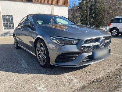 Usata Mercedes CLA220 AMG line 190 CV (139 kW) 2019 Grigio Berlina
