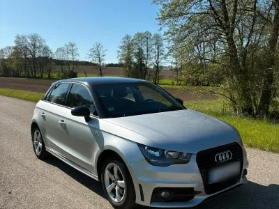 Gebraucht Audi A1 Sportback S-line plus 122 PS (89 kW) 2013 Silber Kleinwagen