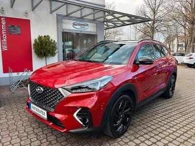 Usata Hyundai Tucson N Line 185 CV (136 kW) 2020 Rosso SUV