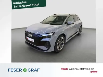 Gebraucht Audi Q4 e-tron S-Line 150 kW (204 PS) 2023 Kieselgrau SUV