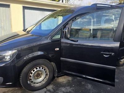 Gebraucht VW Caddy Trendline 102 PS (75 kW) 2013 Schwarz Van / Kleinbus