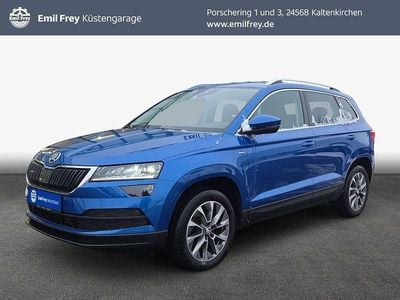 Gebraucht Skoda Karoq Clever 150 PS (110 kW) 2021 Blau SUV
