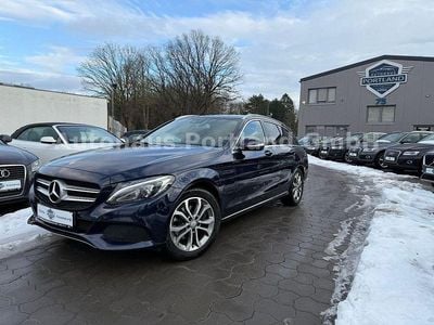 Blau Gebraucht 2015 Mercedes C220 Kombi | 11.999 € (Etwas zu teuer)
