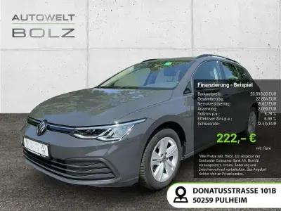 Second-hand VW Golf VIII Life 150 CP (110 kW) 2023 Gri Break