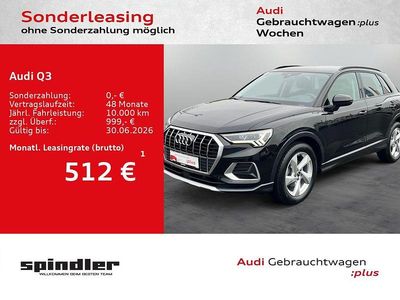 Second-hand Audi Q3 Advanced Plus 150 CP (110 kW) 2025 Negru SUV