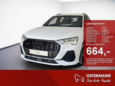 Gebraucht Audi Q3 S-Line 245 PS (180 kW) 2023 Gletscherweiß SUV