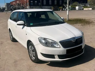 Brugt Skoda Fabia 75 HK (55 kW) 2013 Hvid Stationcar