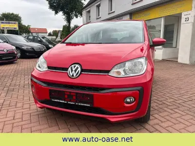 Gebraucht VW up! move up! 60 PS (44 kW) 2018 Rot Kleinwagen