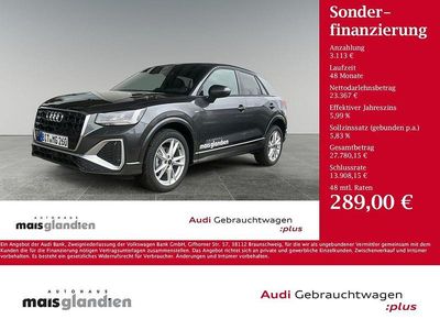 Gebraucht Audi Q2 S-Line 110 PS (80 kW) 2024 Grau SUV