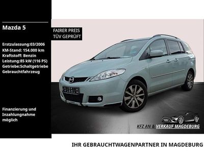 Silber Gebraucht 2006 Mazda 5 Exclusive Van / Kleinbus | 4.450 € (Teuer)