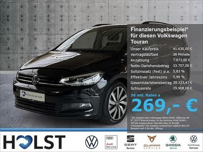 Gebraucht VW Touran Highline 150 PS (110 kW) 2025 Schwarz Van / Kleinbus