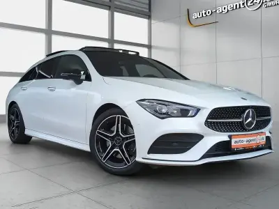 Gebraucht Mercedes CLA200 AMG 150 PS (110 kW) 2022 Polarweiss Coupé