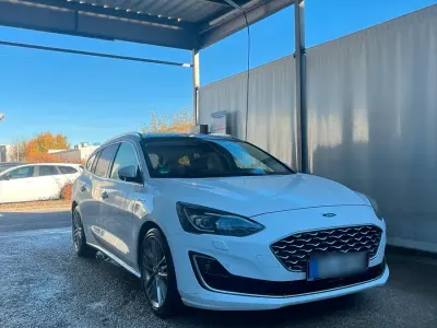 Begagnad Ford Focus Vignale 150 HK (110 kW) 2019 Vit Kombi