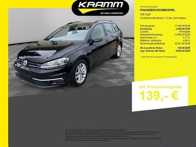 Usado VW Golf VII Comfortline 131 CV (96 kW) 2019 Negro Familiar