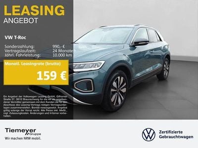 Begagnad VW T-Roc Goal 116 HK (85 kW) 2025 Blå SUV