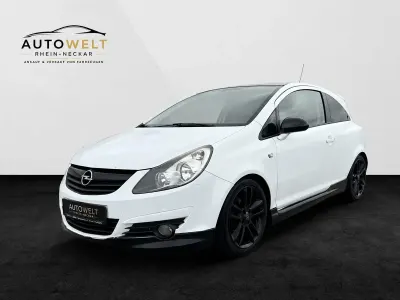 Gebraucht Opel Corsa Edition 80 PS (58 kW) 2009 Schwarz Kleinwagen