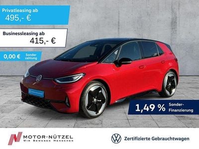 Gebraucht VW ID.3 GTX 239 kW (326 PS) 2025 Rot Kleinwagen