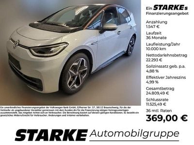 Mondsteingrau/schwarz Gebraucht 2020 VW ID.3 Pro Performance Kleinwagen | 23.450 € (Fairer Preis)