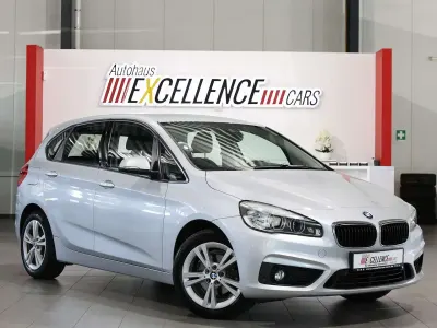 Gebraucht BMW 218 Advantage 150 PS (110 kW) 2016 Glacier silber Van / Kleinbus