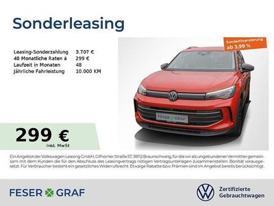 Persimmon red metallic Gebraucht 2025 VW Tiguan Goal SUV | 35.601 € (Superpreis)