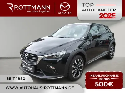 Gebraucht Mazda CX-3 Selection 121 PS (88 kW) 2021 Schwarz SUV