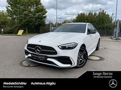 Gebraucht Mercedes C300e AMG 313 PS (230 kW) 2024 Polarweiß Limousine