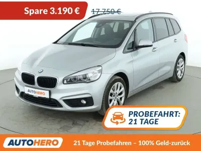 Gebraucht BMW 218 Gran Tourer Advantage 150 PS (110 kW) 2017 Glaciersilber Van / Kleinbus