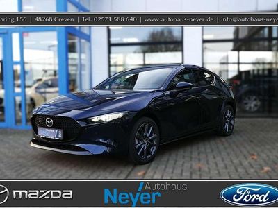 Neu Mazda 3 140 PS (102 kW) 2026 Deep crystal blue Limousine