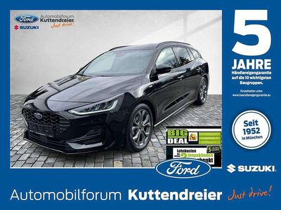 Gebraucht Ford Focus ST-Line 125 PS (91 kW) 2024 Obsidianschwarz metallic Kombi