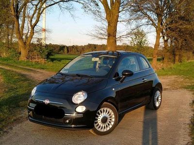 Gebraucht Fiat 500 Lounge 69 PS (50 kW) 2012 Schwarz Kleinwagen