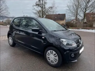 Gebraucht VW up! 60 PS (44 kW) 2012 Schwarz Kleinwagen