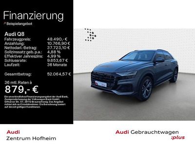 Gebraucht Audi Q8 S-Line 286 PS (210 kW) 2019 Grau SUV