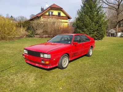 Gebraucht Audi Quattro 200 PS (147 kW) 1984 Rot Coupé