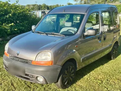 Gebraucht Renault Kangoo 82 PS (60 kW) 2002 Grau Van / Kleinbus