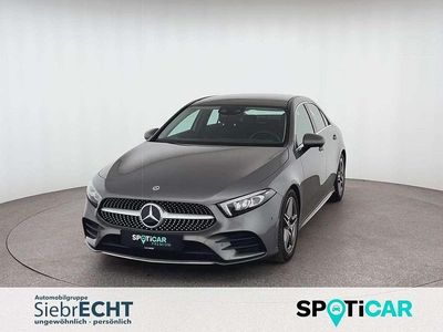Usata Mercedes A200 AMG line 150 CV (110 kW) 2021 Grigio Berlina