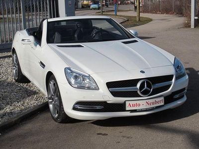 Gebraucht Mercedes SLK200 184 PS (135 kW) 2015 Polarweiss Cabrio