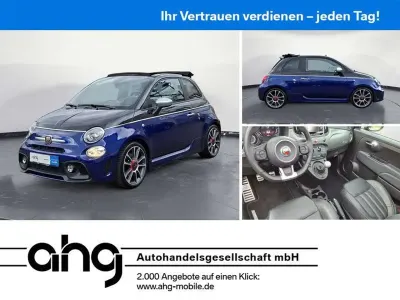 Second-hand Abarth 595C Turismo 165 CP (121 kW) 2018 Albastru Cabrio