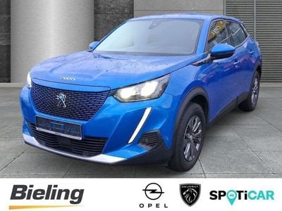 Gebraucht Peugeot e-2008 Active 100 kW (136 PS) 2020 Blau/typ aussenverkleidung met SUV