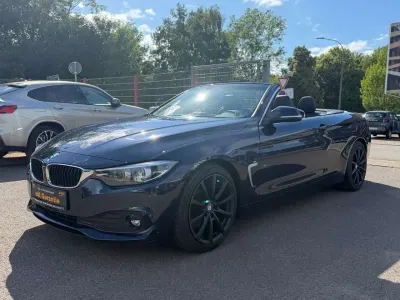 Gebraucht BMW 420 Cabriolet Advantage 190 PS (139 kW) 2017 Blau Cabrio