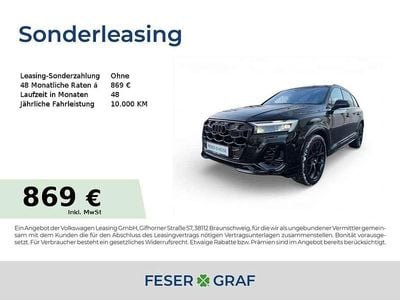Neu Audi Q7 S-Line 394 PS (289 kW) 2026 Mythosschwarz metallic SUV