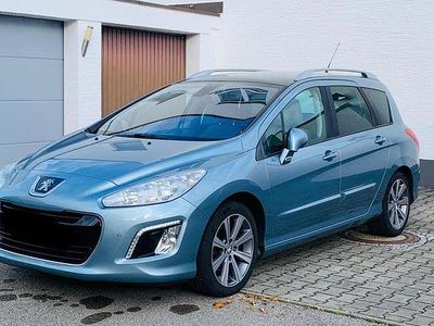 Gebraucht Peugeot 308 SW Allure 120 PS (88 kW) 2011 Blau Kombi