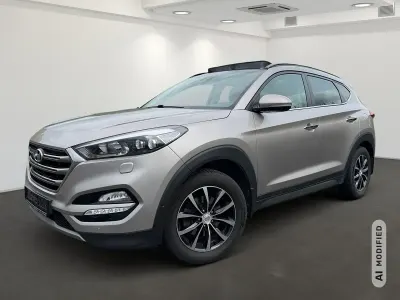 Gebraucht Hyundai Tucson Style 177 PS (130 kW) 2016 Weiß SUV