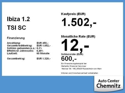 Schwarz Gebraucht 2010 Seat Ibiza SC Stylance Kleinwagen | 1.502 €