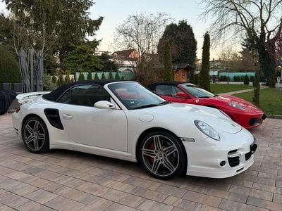 Gebraucht Porsche 997 Turbo 480 PS (353 kW) 2008 Weiß Cabrio