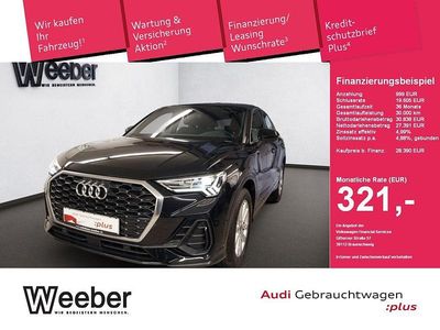 Schwarz Gebraucht 2022 Audi Q3 Sportback Sport SUV | 28.390 € (Superpreis)